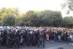 Protests over the death of Mahsa Amini outside Tehran Univer