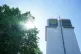 A general view of the remains of Grenfell Tower in London, J