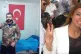 Onur Gencer (left), accused of killing a HDP member Deniz Po