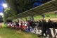 HFC Falke shake hands with fans after a game