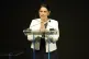 Home Secretary Priti Patel speaking at the annual conference