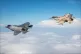 An Israeli Air Force F35I and F16