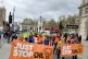 Just Stop Oil protesters marching in central London