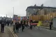 A demonstration led by Mouayed Bashir's family in Newport on