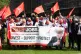 Unite members rally outside Westminster