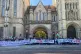 Students protest outside the University of Manchester agains
