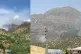 Smoke rises from villages in the semi-autonomous Kurdistan r