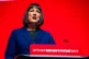 Labour's shadow chancellor Rachel Reeves speaks at the Labou