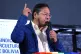 Bolivian President Luis Arce addresses an assembly of farm w
