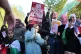 Palestine Action activists blockade the roads near an Israel