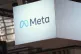 The Meta logo is seen at the Vivatech show in Paris, France,