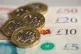 British five pound, ten pound, twenty pound and fifty pound 