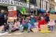 Families staged a protest in Leeds city centre to demand act