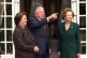 Margaret Thatcher (left) visits General Pinochet (centre) an