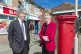 Paula Vennells (right), then Post Office chief executive wit
