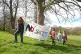 Parents hold a rally with their children in Preston Park, Br
