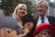 Lord Dubs and Joely Richardson attend a Citizens UK event in