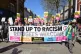 A Stand Up to Racism protest in Croydon in April 2017