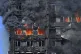 Grenfell Tower continues to burn the day after the fire clai