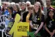 Supporters of Amnesty International, Oxfam Scotland and the 