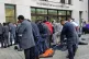People pray outside Westminster Magistrates Court in Septemb
