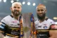 Leeds Rhinos' Cuthbertson (left) and Jamie Jones-Buchanan (r