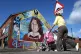 A mural dedicated to Bobby Sands on the Falls Road in west B