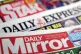 Trinity Mirror recently acquired the Daily Express and Daily