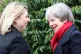 Northern Ireland Secretary Karen Bradley meets with British 
