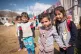 Syrian refugees at the Qab Elias Informal Settlement in the 