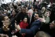 Labour leader Jeremy Corbyn poses for selfies with supporter