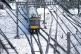 A ScotRail train leaves Edinburgh's Waverley Station