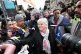 Former Catalan education minister Clara Ponsati (centre), wh