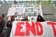 Demonstrators protest against the hostile environment immigr