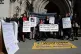 Disability rights campaigners outside the Royal Courts of Ju