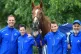 Trainer Charlie Appleby (left), day to day jockey Brett Doyl