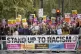 A Stand Up to Racism demo in Central London in September 201