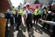 Actress Emma Thompson (centre) joins Extinction Rebellion de