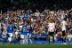 Everton's Theo Walcott (left) celebrates scoring his side's 