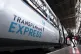 A TransPennine Express train at Leeds train station