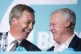 Brexit Party leader Nigel Farage (left) and Brexit Party par