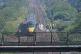 The scene on a section of track near Port Talbot after two r