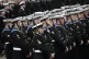 Royal Navy submariners on parade 