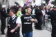 Tommy Robinson arrives for his sentencing at the Old Bailey 