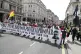 Far-right goons in Oxford Street in London protesting agains