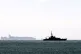 A Border Force cutter on patrol, near Dover in Kent.