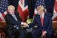 Prime Minister Boris Johnson (left) meets US President Donal
