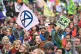 Extinction Rebellion protesters outside the Ministry of Just