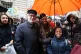  Jeremy Corbyn during the International Women's Day march in