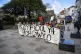 Protesters march through Cardiff city centre, numbering 24, 